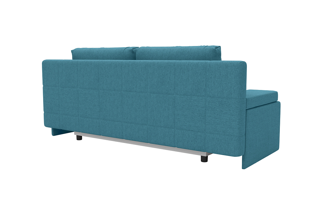 Ричмонд М / Диван - кровать 3-х мест Рогожка флис бирюза